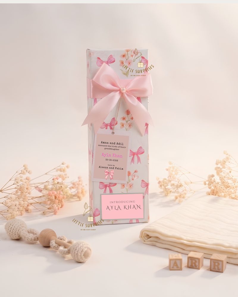 Floral Bow Box by Little Surprises