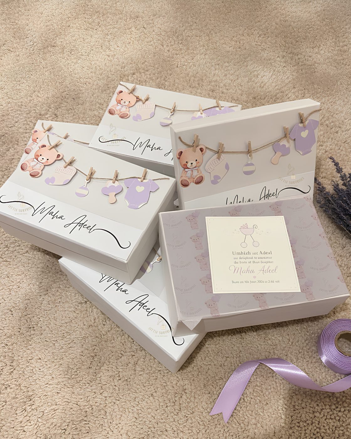 Lilac Bling Box by Little Surprises