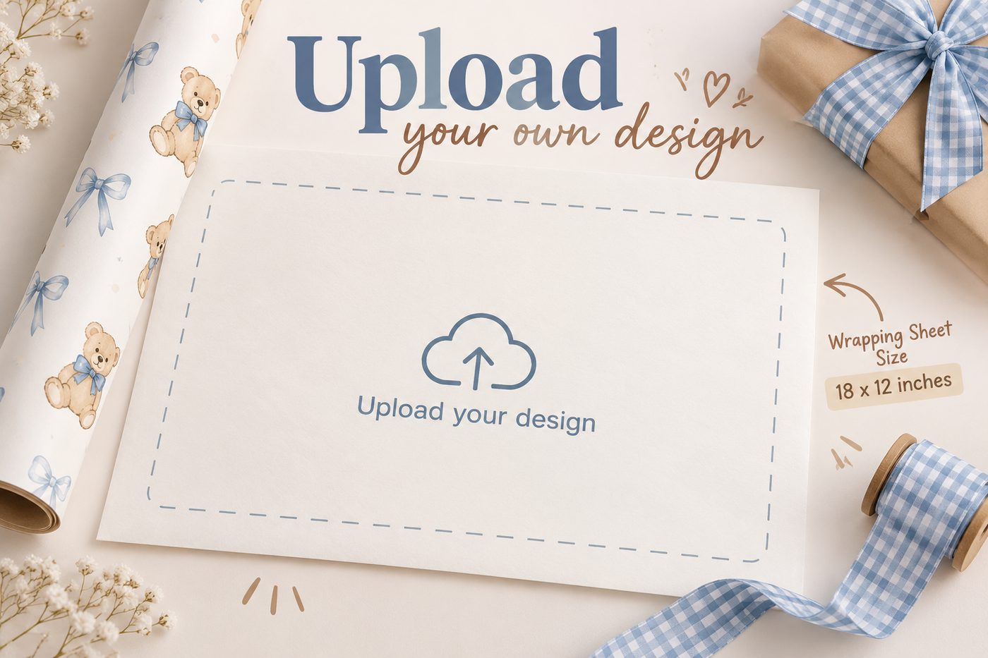 Upload Your Own Design — Wrapping Paper by Little Surprises